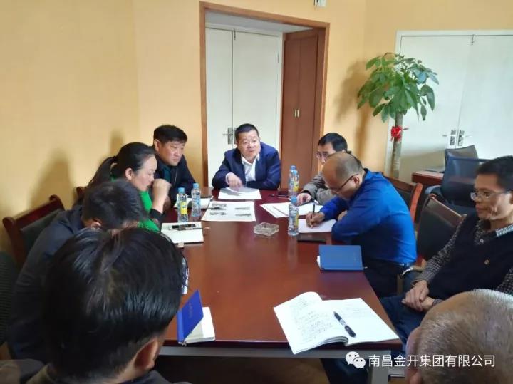 金開集團(tuán)董事長胡順明蒞臨市政公司調(diào)研指導(dǎo)工作