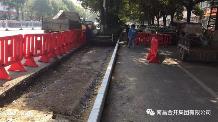 廬山南大道下羅公交站改造工程正式完工