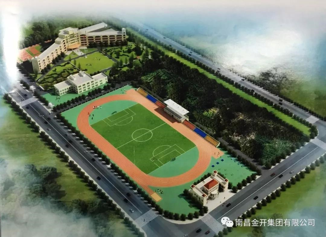 白水湖學(xué)校運動場新建工程全面完工