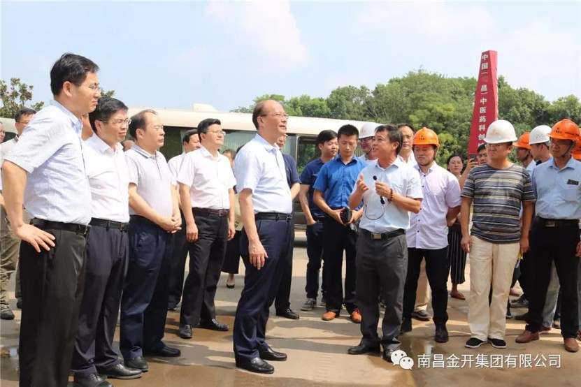 省領(lǐng)導(dǎo)赴中醫(yī)藥科創(chuàng)城調(diào)研，調(diào)度推進(jìn)項(xiàng)目建設(shè)！