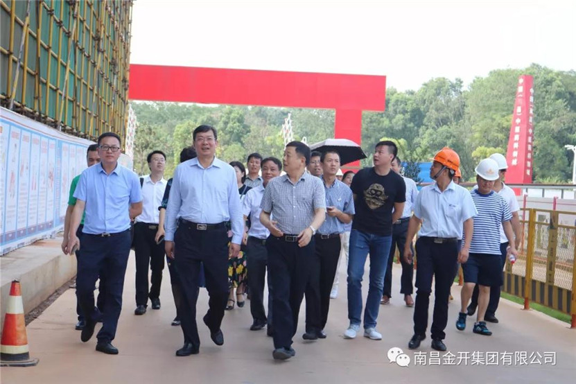 萬澤實業(yè)股份有限公司董事長黃振光到訪中醫(yī)藥科創(chuàng)城考察