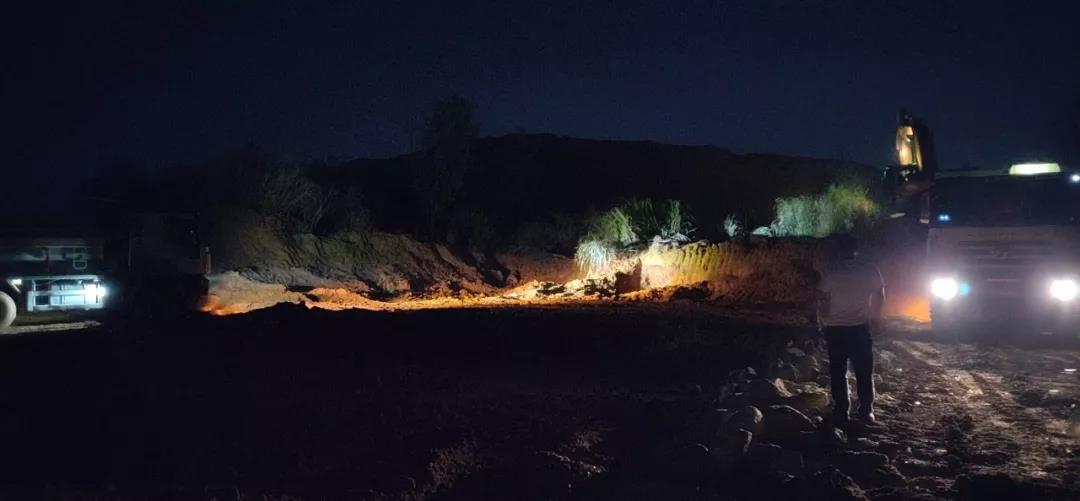 七喜醫(yī)藥場地平整項目進行時