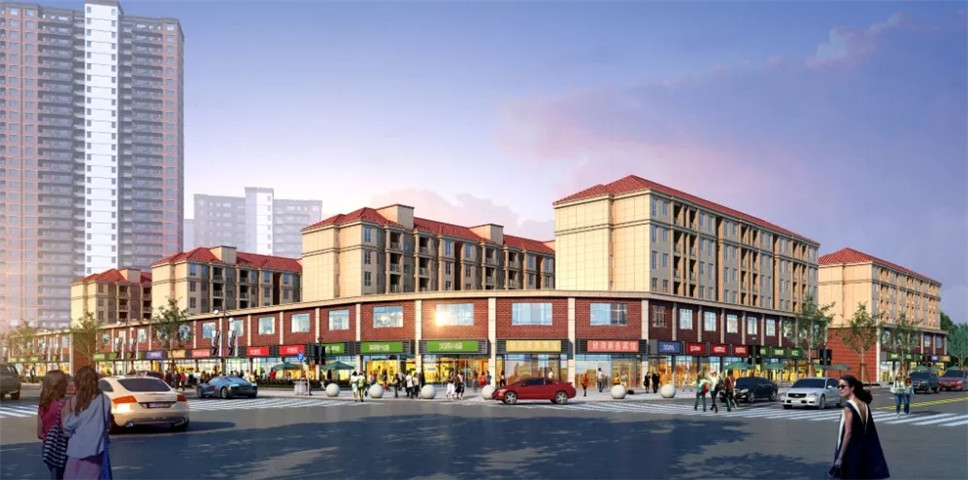 黃家湖東路沿線店面招牌開始改造