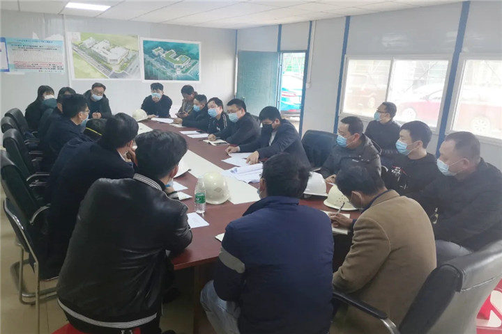 蛟橋醫(yī)院項目召開工作調(diào)度會