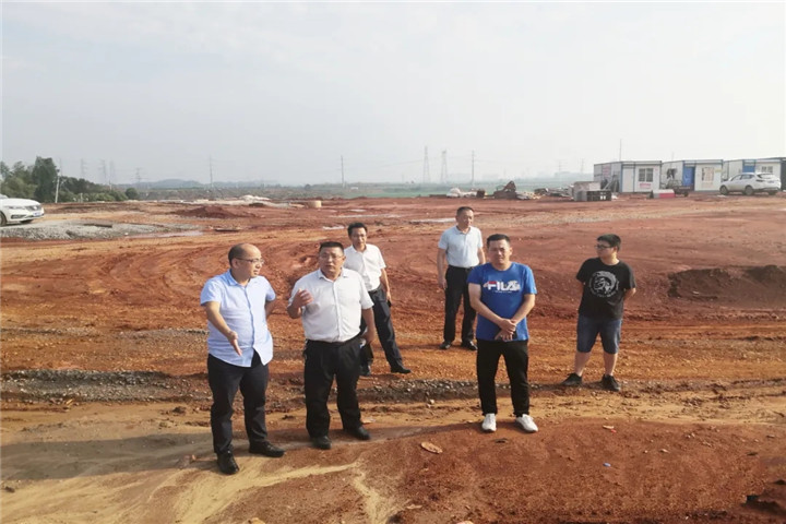 金開集團黨委委員熊永賦深入儒樂湖片區(qū)調(diào)研項目建設情況