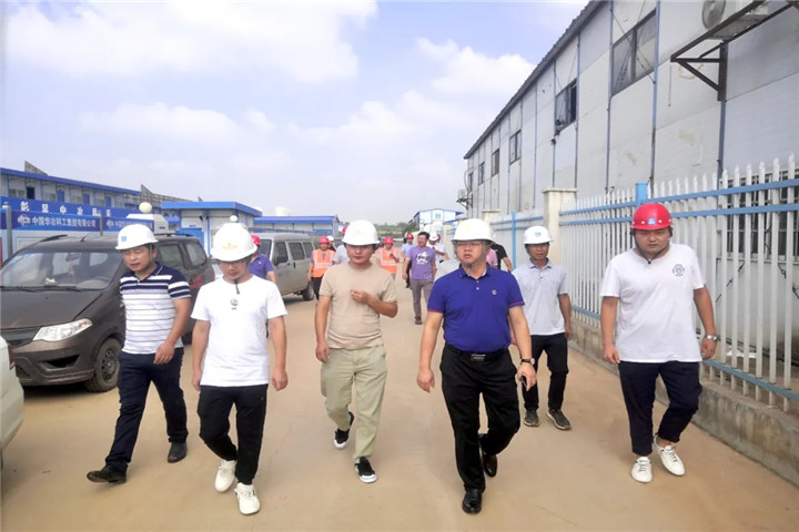 南昌金開集團開展在建項目高溫施工安全生產(chǎn)專項檢查活動