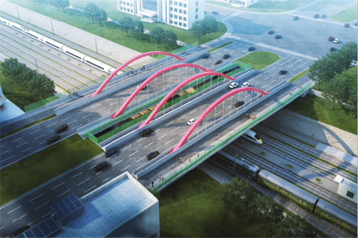 南昌市雙港大街上跨昌北站立交橋改造工程即將啟動(dòng)