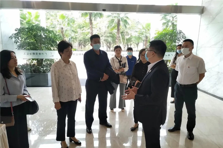 區(qū)黨工委委員、管委會副主任王勵率團赴廣州學(xué)習(xí)考察