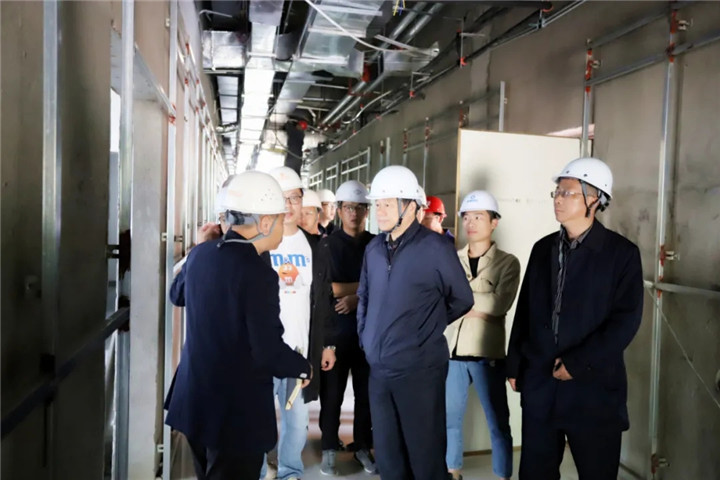 集團黨委書記、董事長謝榮華調(diào)研集團重大重點項目