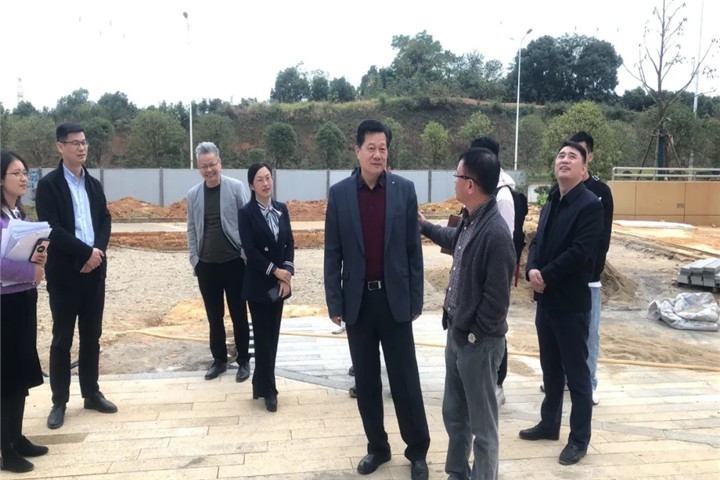 集團黨委書記、董事長謝榮華調(diào)研技術(shù)協(xié)同創(chuàng)新園