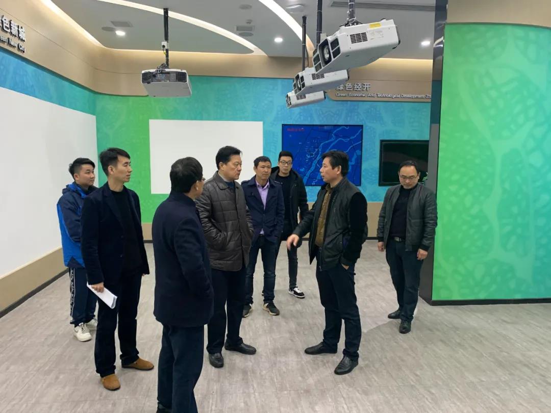 董事長謝榮華調(diào)研賽維萊科技城