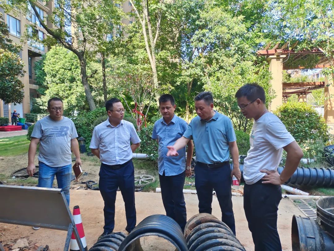 胡許亮調(diào)研集團(tuán)水環(huán)境綜合治理項(xiàng)目建設(shè)情況