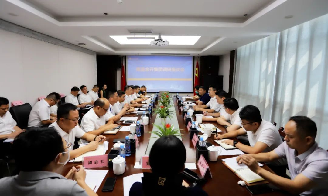 賀敏調(diào)研金開集團(tuán)