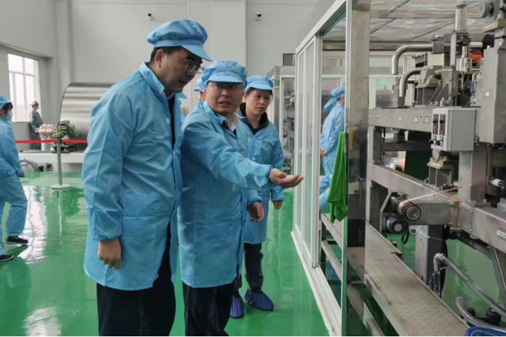 賀敏深入華創(chuàng)新材調(diào)研供應(yīng)鏈業(yè)務(wù)