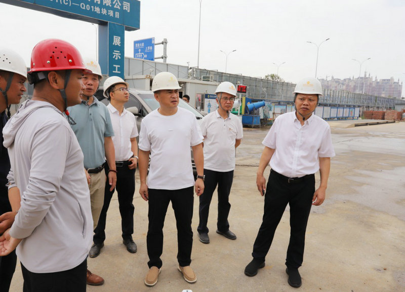 李茶根調(diào)研集團重點項目建設(shè)推進情況