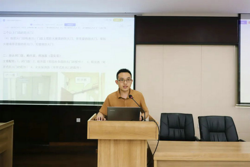 金開集團組織開展消防設(shè)施安全講座及實操演練