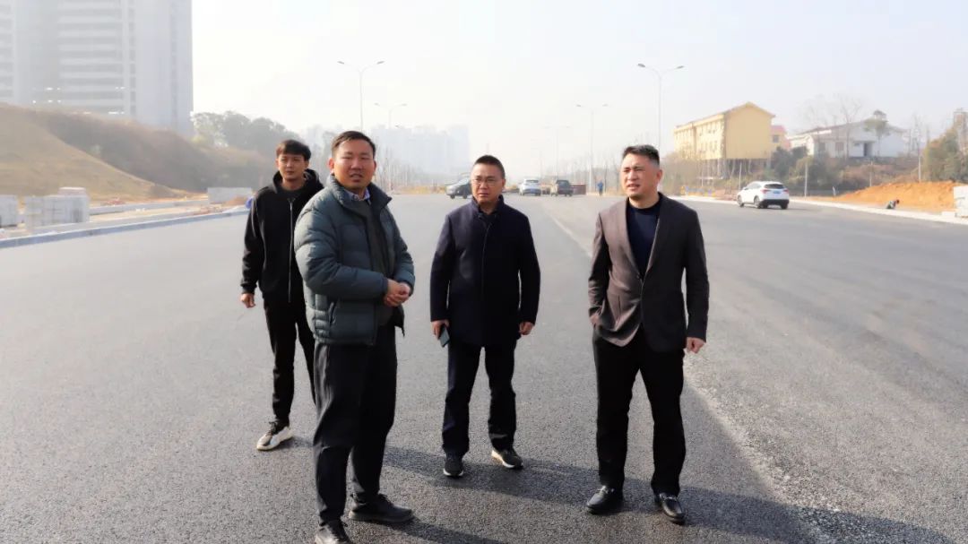 李茶根帶隊(duì)調(diào)研昌西大道北延伸項(xiàng)目掃尾工作